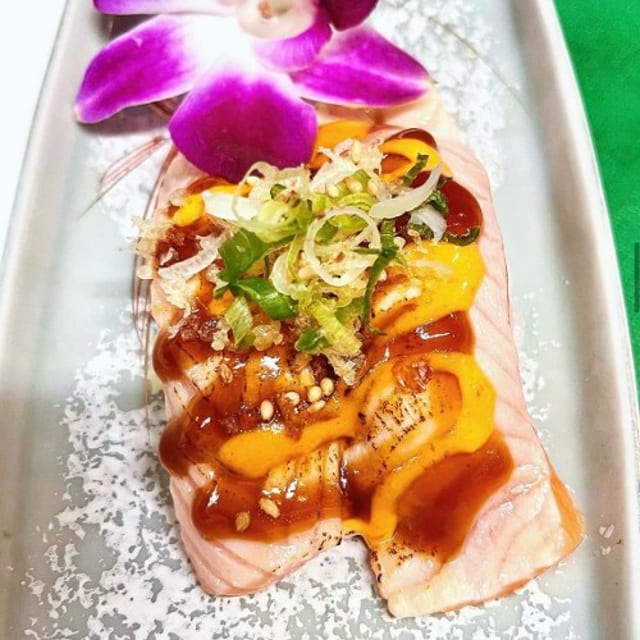 Seared Salmon.