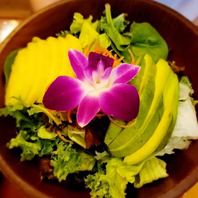 Avocado & Mango Salad.